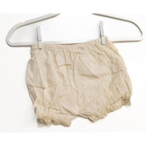 Sunflower Girls Ivory Polycotton Underwear Pump Trousers Victorian Ruffle 4T